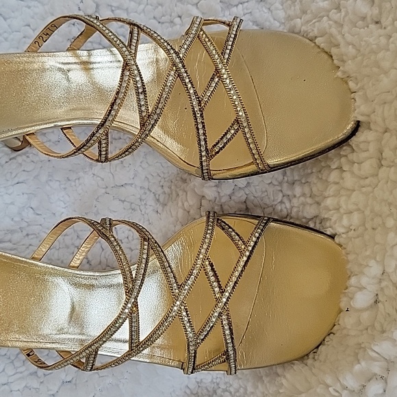 Stuart Weitzman Icelady heeled sandals size 6.5M - Picture 3 of 6